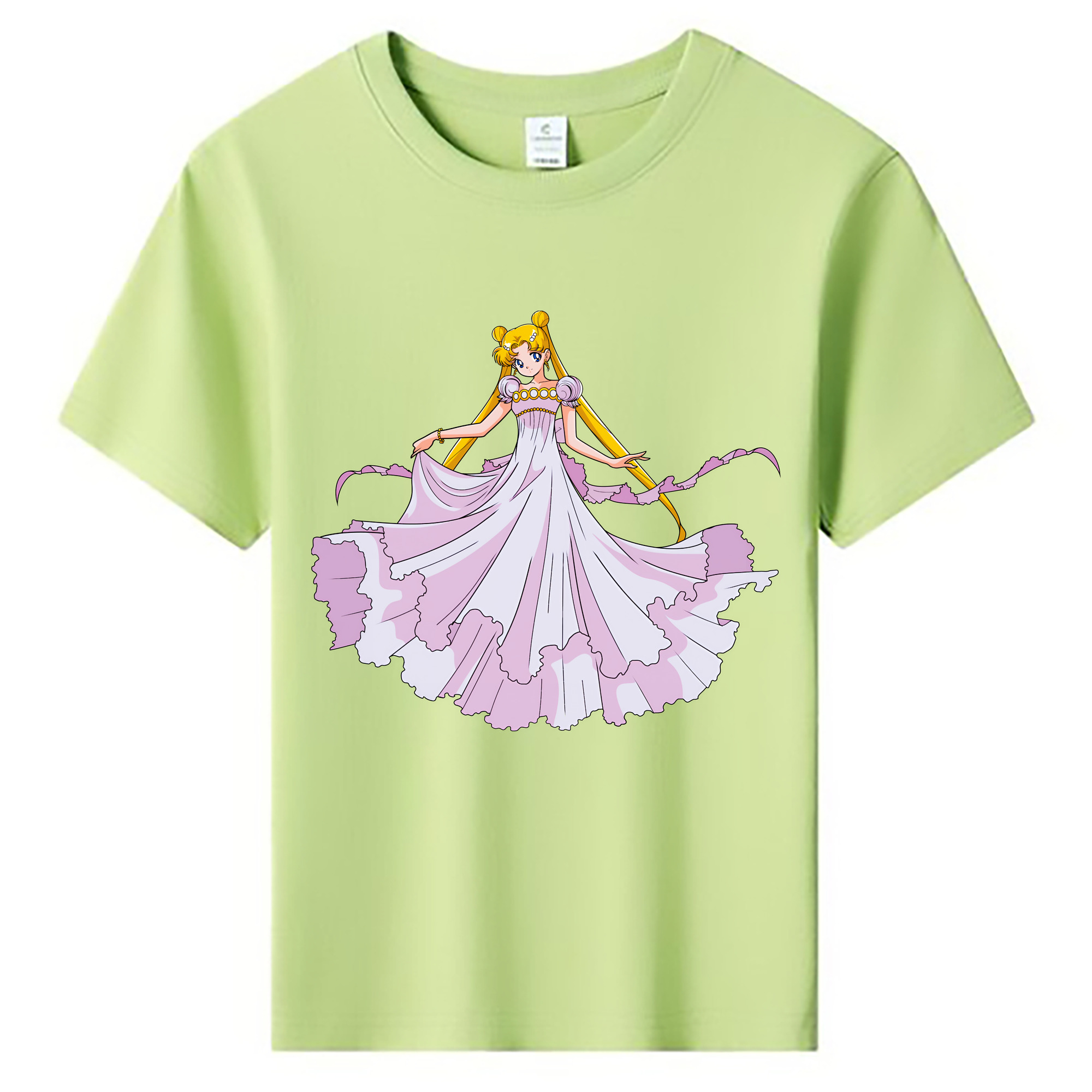 （画像用） 美少女戦士セーラームーン 愛野 美奈子 あいの みなこ Sailor Moon Aino Minako 綿100％キッズTシャツ（フロントプリント）